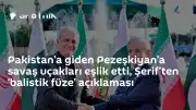 Pakistan Ziyareti Öncesi İran Cumhurbaşkanı'na Savaş Uçakları Eşlik Etti: Şerif'ten 'Balistik Füze' Açıklaması
