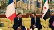 Fransa Cumhurbaşkanı Emmanuel Macron Suriye'yi Ziyaret Etti