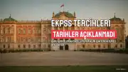 2026 EKPSS Tercih Tarihleri Henüz Açıklanmadı