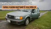 Başakşehir'de Yokuştan İnen Kamyonet, Trafik Işıklarında Bekleyen 4 Araca Çarptı: 1 Yaralı