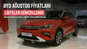 BYD Ağustos 2026 Fiyat Listesi: Seal, Sealion, Han ve Tang Modelleri Güncellendi