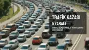 Kırıkkale'de Trafik Kazası: 5 Yaralı