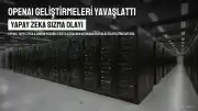OpenAI, Yapay Zeka Sızma Olayının Ardından Geliştirmeleri Yavaşlattı