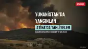 Yunanistan'da Yangınlar Şiddetleniyor, Atina Yakınlarında Yüzlerce Kişi Tahliye Edildi