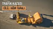 Bursa'da Trafik Kazası: 1 Kişi Hayatını Kaybetti, 1 Kişi Ağır Yaralandı