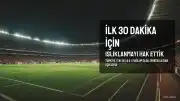Montella: İlk 30 dakika için ıslıklanmayı hak ettik