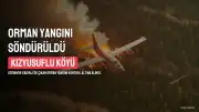 Osmaniye'nin Kadirli İlçesinde Orman Yangını Söndürüldü