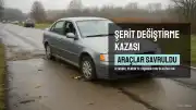 Pendik'te Şerit Değiştirme Paniği: Araçlar Savruldu