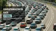 Kahramankazan'da Trafik Kazası: 3 Yaralı