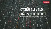 Kanada'da Zincirleme Kazada Otobüs Alev Aldı: 3 Ölü, 19 Yaralı