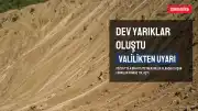 Yozgat'ta Dev Yarıklar Oluştu: Valilik Bölgeden Uzak Durulması Uyarısı Yaptı