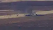 ABD Bombardıman Uçağı Kalkıştan Hemen Sonra Düştü