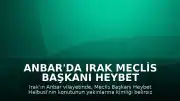 Anbar'da Irak Meclis Başkanı Heybet Halbusi'nin Konutuna Yakın Bölgede İHA Düştü