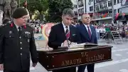 Atatürk'ün Amasya'ya Gelişinin 107. Yıl Dönümü Törenlerle Kutlandı