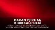 Bakan Işıkhan Kırıkkale'deki Patlamaya İlişkin Açıklama Yaptı