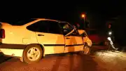 Kastamonu'da iki otomobilin çarpışması sonucu 8 kişi yaralandı