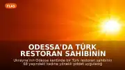Odessa'da Türk Restoran Sahibinin Yaşlı Kadına Şiddet Uyguladığı Görüntüler Tepki Çekti