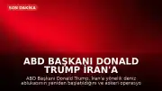 ABD Başkanı Donald Trump İran'a Yönelik Deniz Ablukasının Yeniden Başlatıldığını Duyurdu