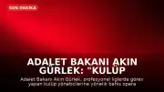 Adalet Bakanı Akın Gürlek: "Kulüp yöneticilerine yönelik bahis operasyonu kapsamında 19 şüpheli hakkında gözaltı kararı verildi"