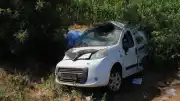 Aksaray'da Şarampole Devrilen Araçta Feci Kaza: 3 Ölü, 1 Yaralı