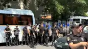 Ankara'da NATO karşıtı eylem düzenleyen gruba yönelik gözaltı işlemi