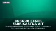 Burdur Şeker Fabrikası'na Ait Kantarlar Gölhisar Belediyesi'ne Kiralanmış