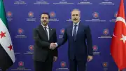 Dışişleri Bakanı Hakan Fidan, Suriye Dışişleri Bakanı Esad Hasan ile bir görüşme gerçekleştirdi