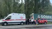 Erzurum'da tırın ağaçlara çarpması sonucu bir kişi hayatını kaybetti