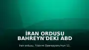 İran Ordusu Bahreyn'deki ABD Üssüne İHA Saldırısı Düzenlediğini Duyurdu