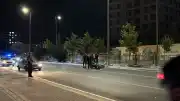 Kayseri'de Motosikletli Polis Memuru Yaralandı