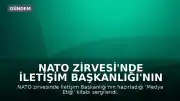 NATO Zirvesi'nde İletişim Başkanlığı'nın 'Medya Etiği' Kitabı Sergilendi