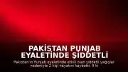 Pakistan Punjab Eyaletinde Şiddetli Yağışlar Can ve Mal Kaybına Yol Açtı