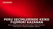 Peru Seçimlerinde Keiko Fujimori Kazanan Olarak İlan Edildi
