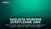 Sağlıkta Muayene Ücretlerine Zam: Erişilebilirlik Endişeleri Artıyor