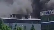 Sakarya Hendek'te Geri Dönüşüm Fabrikasında Yangın Meydana Geldi
