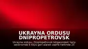 Ukrayna Ordusu Dnipropetrovsk Bölgesinde 6 Köyü Geri Aldı ve 25 Kilometre İlerledi
