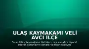 Ulaş Kaymakamı Veli Avcı İlçe Esnafıyla Buluştu