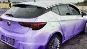 Afyonkarahisar'da Tırdan Dökülen Boya Araçların Kaportalarını Mor Renge Boyadı