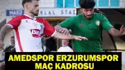 Amedspor ve Erzurumspor FK, Trendyol Süper Lig'de Sahaya Çıkıyor: Muhtemel 11'ler ve Maç Detayları