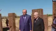 Başkan Erdoğan ve Devlet Bahçeli Ahlat Selçuklu Kabristanı'nı Ziyaret Etti