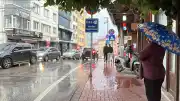 Bolu'da Hava Sıcaklığı 15 Derece Düştü, Sağanak Etkili Oldu
