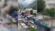 Nepal'deki Sel Felaketinin Görüntüleri Ortaya Çıktı