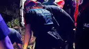 Kahramanmaraş'ta Bataklığa Saplanan Yaşlı Adam Ekipler Tarafından Kurtarıldı