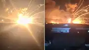 Suriye'nin Halep Kentinde Mühimmat Deposunda Patlamalar: 4 Yaralı