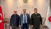 Edirne Askerlik Şube Başkanı Kavuş'tan Müftülüğe Ziyaret