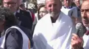 Emekliler Ankara'ya Yürüyerek Taleplerini Dile Getirdi