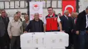 Osmaniye'de üreticilere hibeli zeytin kasası desteği sağlandı
