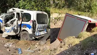 Bornova'da Freni Patlayan Tır Kazaya Karıştı: Ölü ve Yaralılar Var