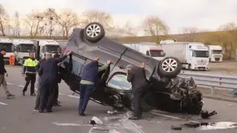 Erzurum'da Trafik Kazası: 4 Yaralı