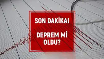 Malatya Yeşilyurt'ta 3.5 büyüklüğünde deprem!